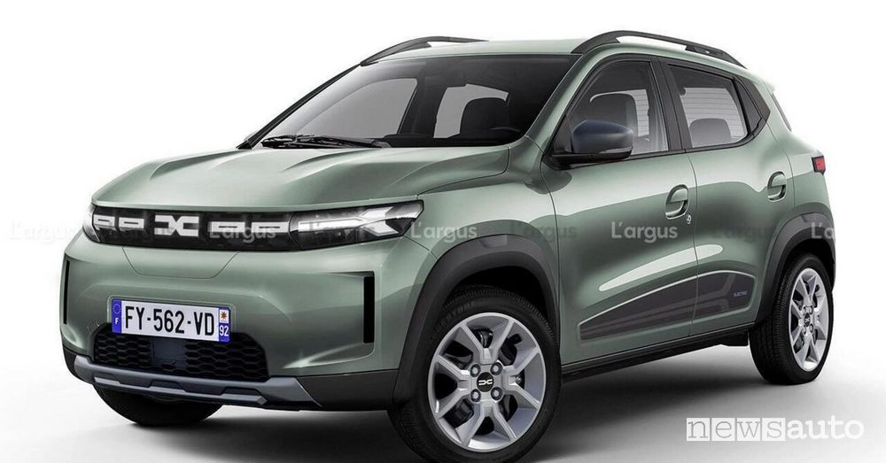 Nuova Dacia Spring anteprima