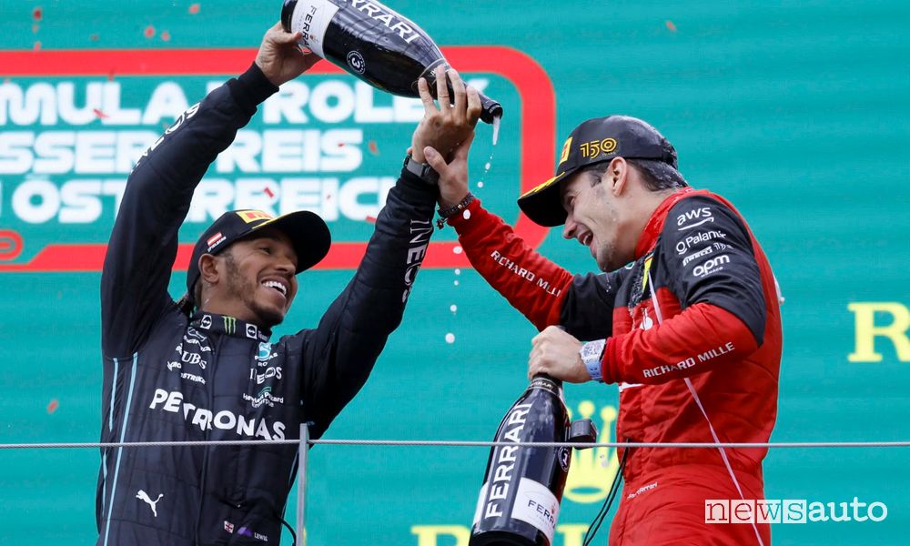 Lewis Hamilton nuovo pilota Ferrari F1