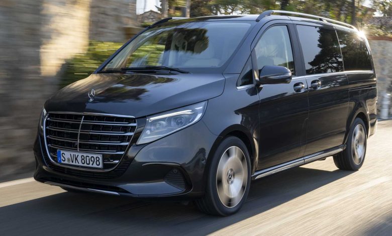 Mercedes-Benz Classe V Exclusive su strada