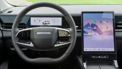 Monitor touch Jaecoo J5 display