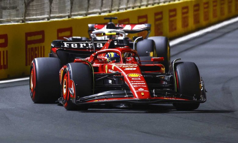 Oliver Bearman in azione nel Gp d'Arabia Saudita 2024