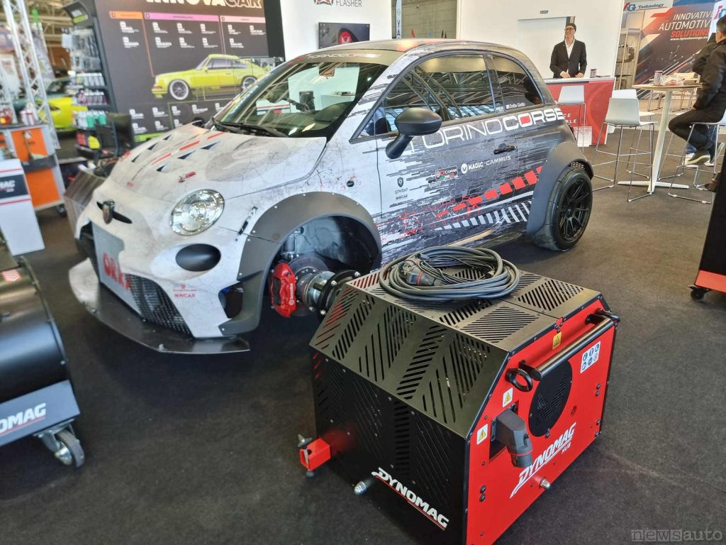 Abarth 500 su Dynomag Hub