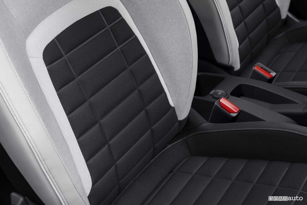 Nuova Citroen C3 rivestimento sedili anteriori