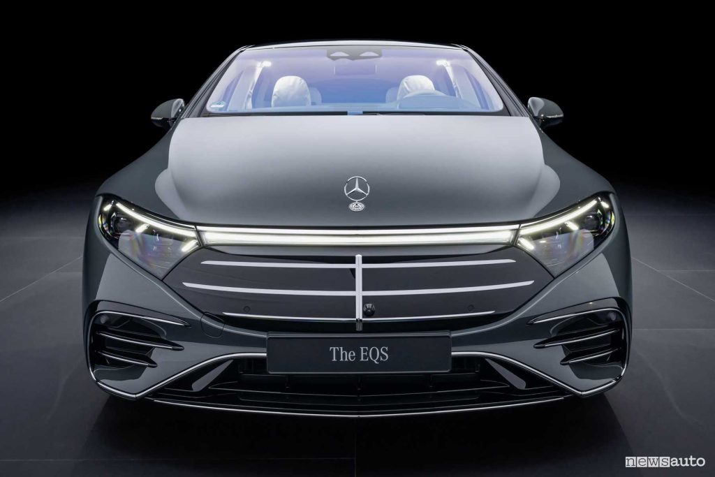 Mercedes-Benz EQS 580 4Matic frontale