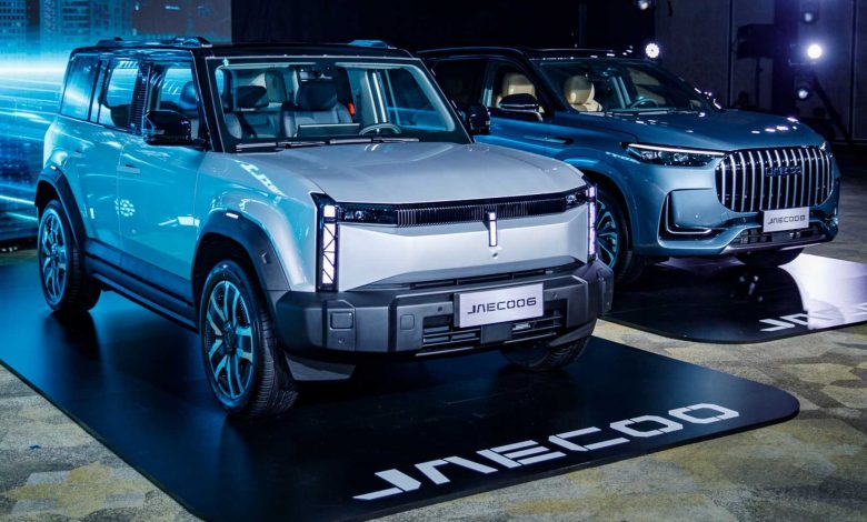 Jaecoo 6, SUV fuoristrada elettrico cinese, caratteristiche