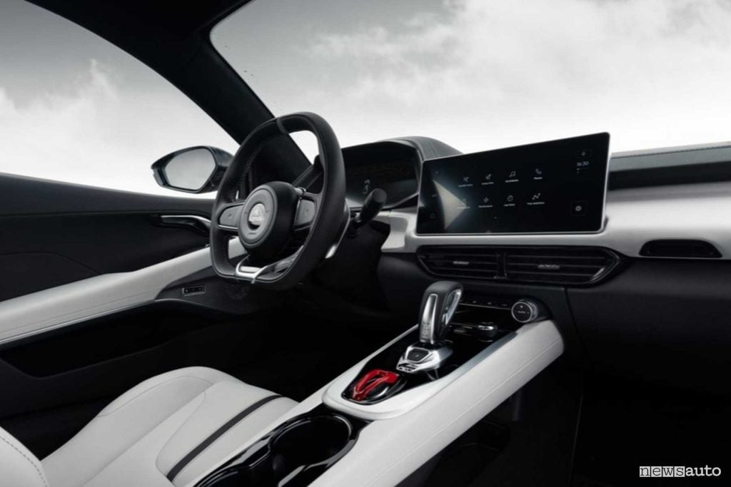 Abitacolo nuova Lotus Emira