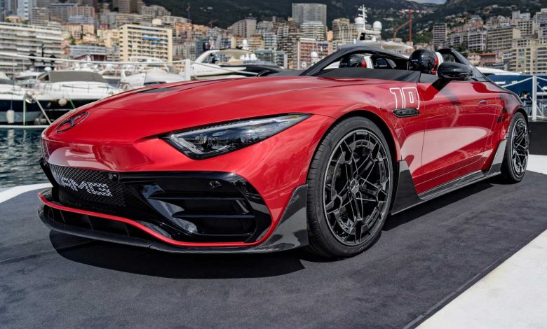 Concept Mercedes-AMG PureSpeed anteriore 3/4