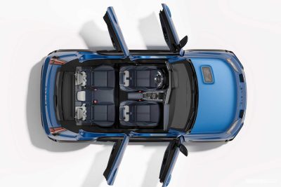 Alpine A290 elettrica abitacolo