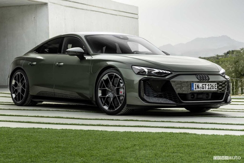 Audi RS e-tron GT anteriore 3/4