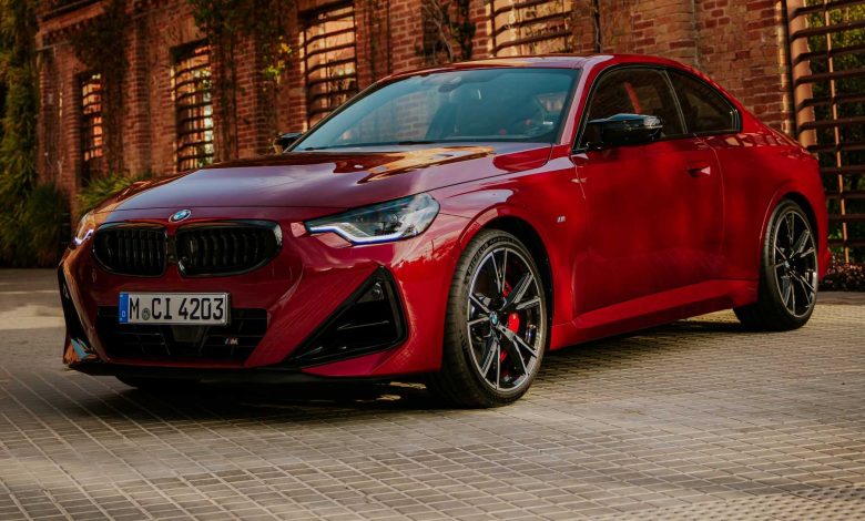 BMW Serie 2 M240i xDrive Coupé anteriore 3/4
