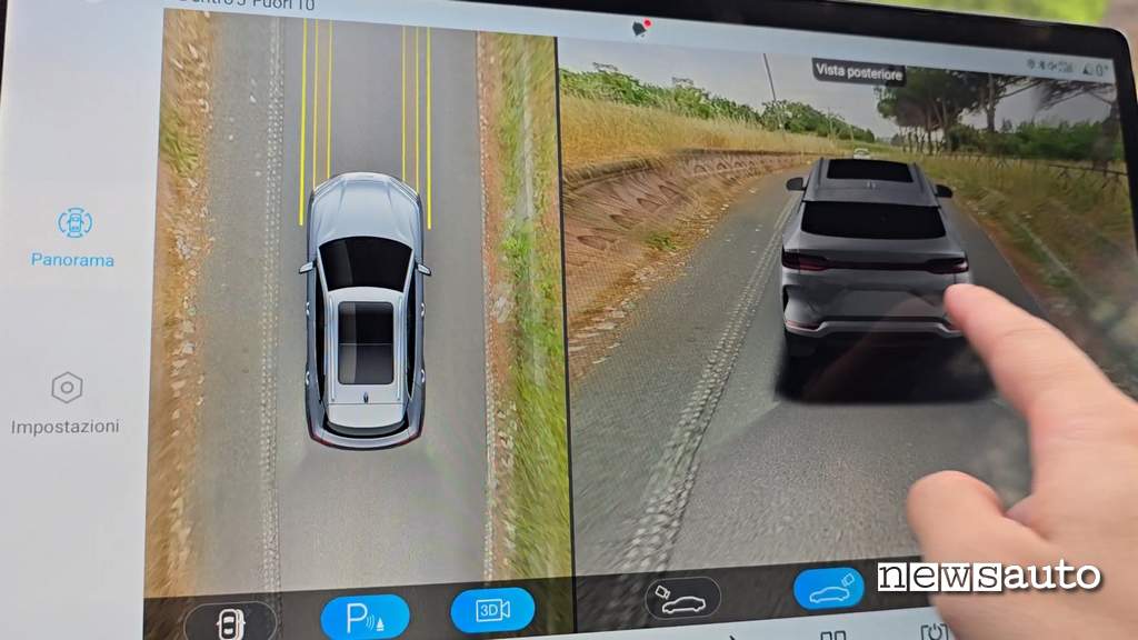 BYD Seal U DM-i 2024 telecamere