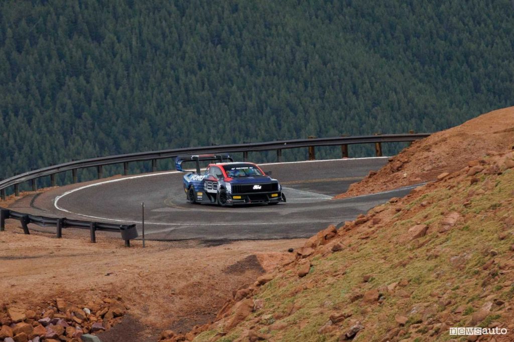 Ford F‑150 Lightning SuperTruck record alla Pikes Peak