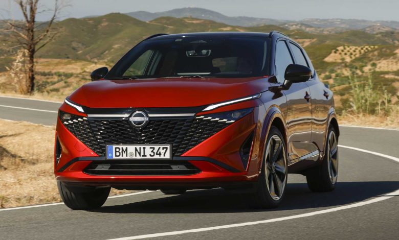 Nuova Nissan Qashqai test drive in Portogallo