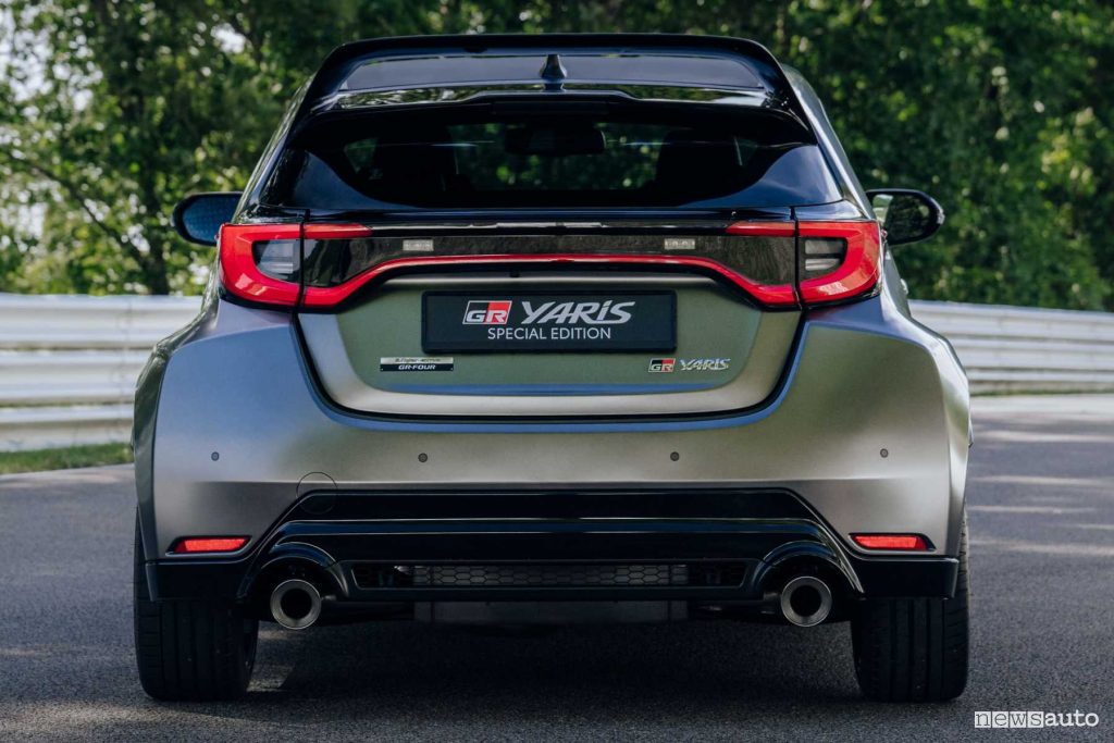 Toyota GR Yaris Special Edition Ogier posteriore