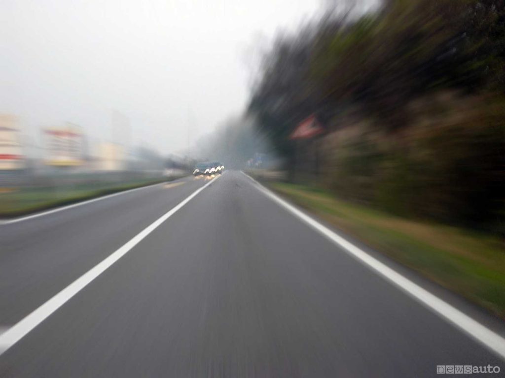 La velocità deve essere ridotta e rientrare nei limiti imposti.