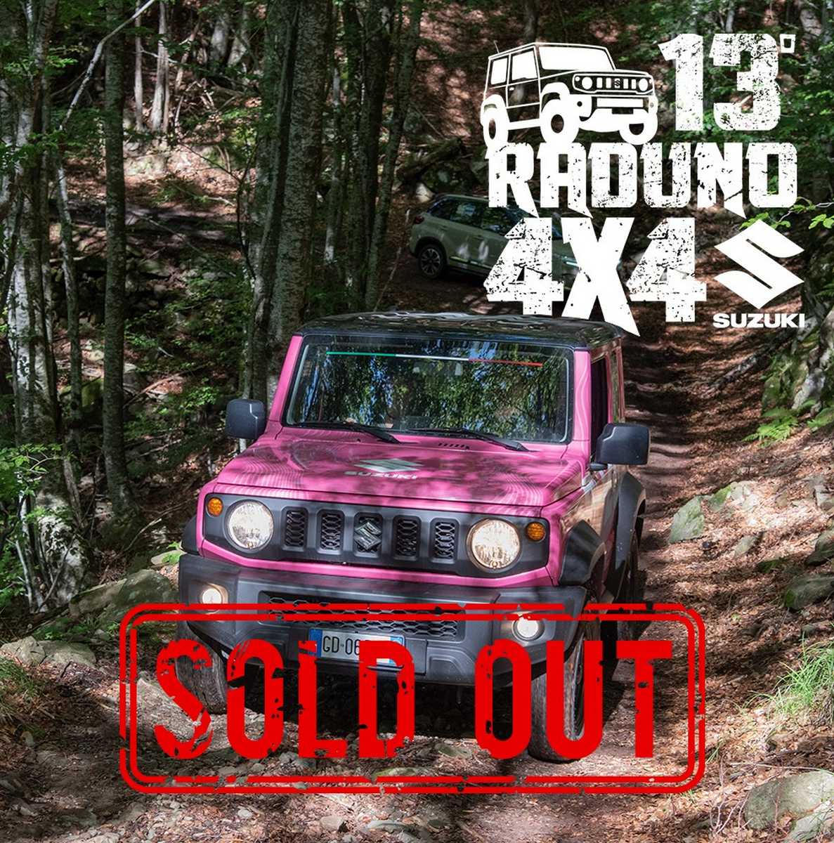 Locandina Raduno Suzuki 2024 sold out tutto esaurito