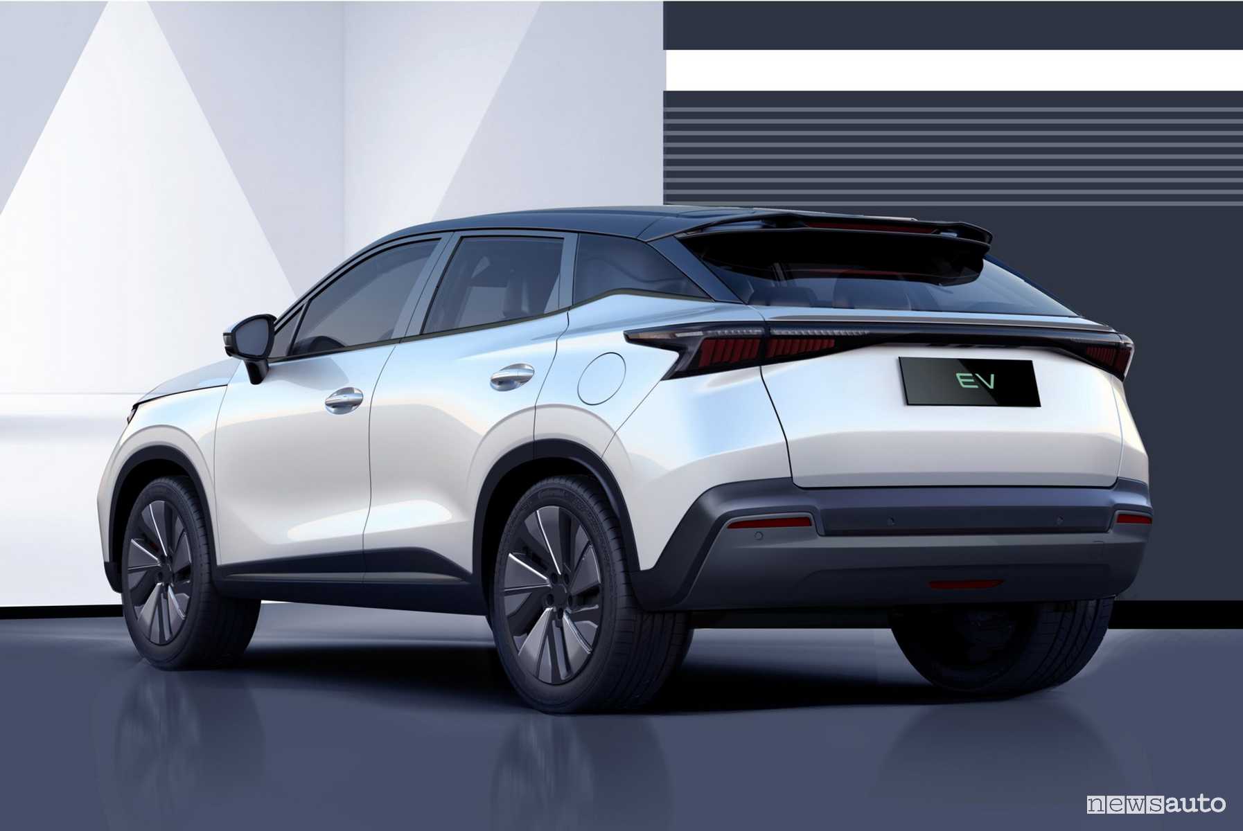 Omoda 5 EV posteriore 3/4