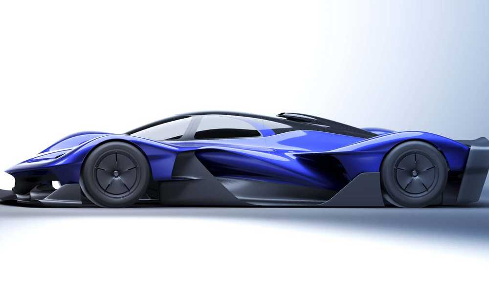Hypercar Red Bull RB17 laterale