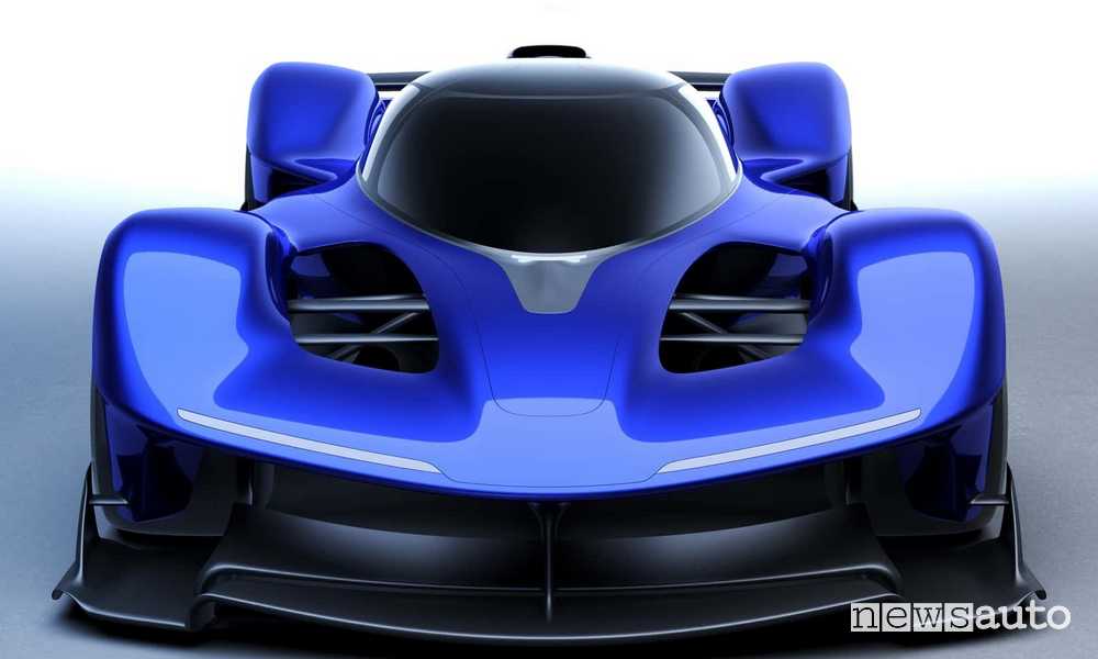 Hypercar Red Bull RB17 frontale