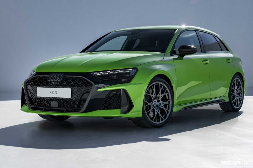 Audi RS 3 Sportback anteriore 3/4