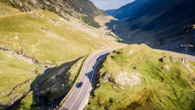 Transfagarasan Road in Romania