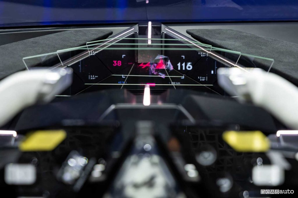 Alpine A390_β display abitacolo