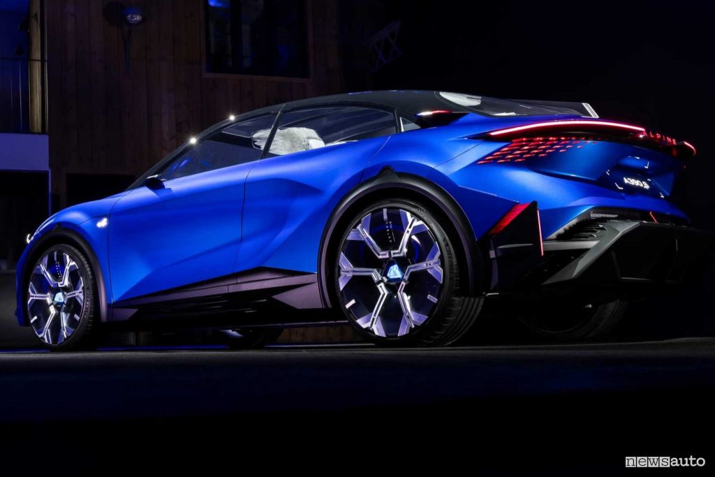 Alpine A390_β posteriore 3/4