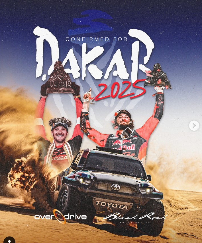 Toyota Hilux T1+ di Overdrive Racing alla Dakar 2025