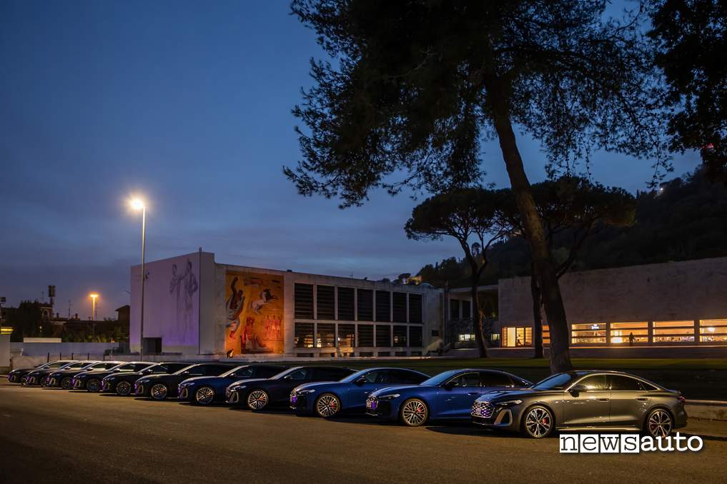 Audi A5 e S5 Avant premiere a Roma