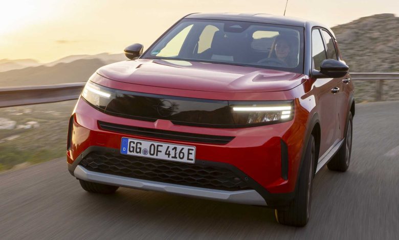 Opel Frontera su strada