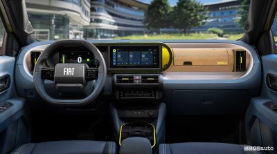 Fiat Grande Panda La Prima plancia abitacolo