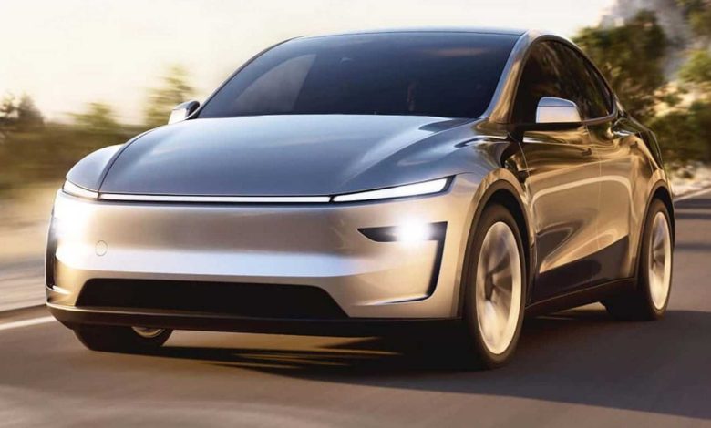 Tesla Model Y su strada