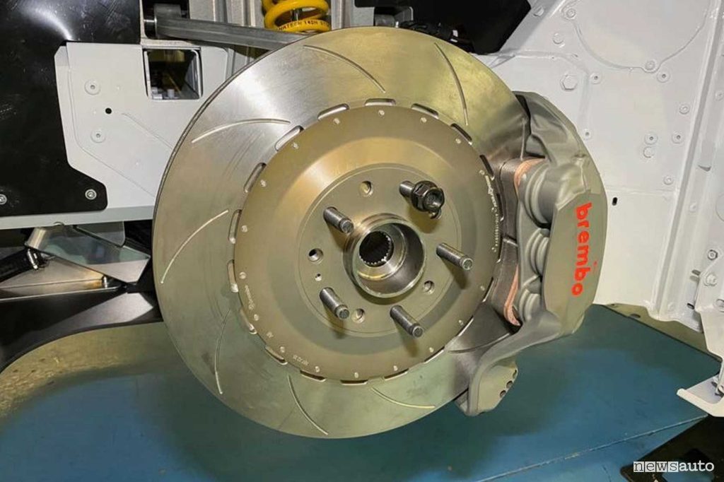 Impianto frenante Brembo da competizione