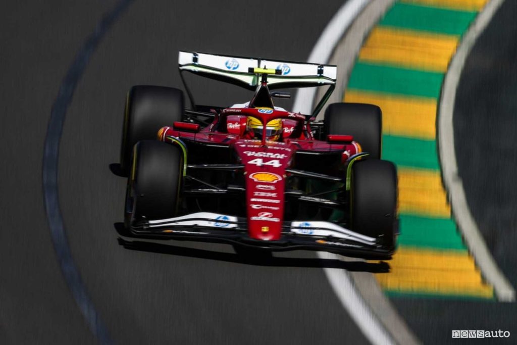 Formula 1 Australia 2025 Ferrari Lewis Hamilton