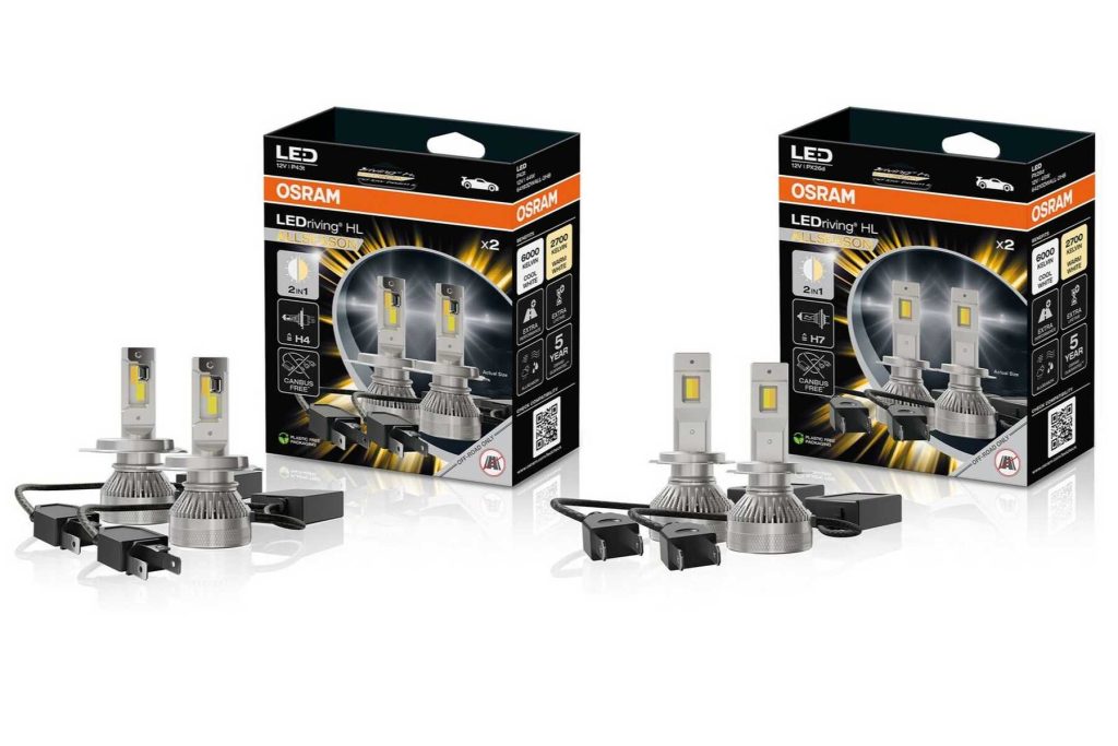 Lampade a LED LEDriving HL ALLSEASON H7 della Osram