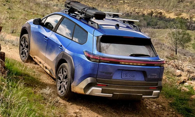 Nuova Subaru Trailseeker in off road