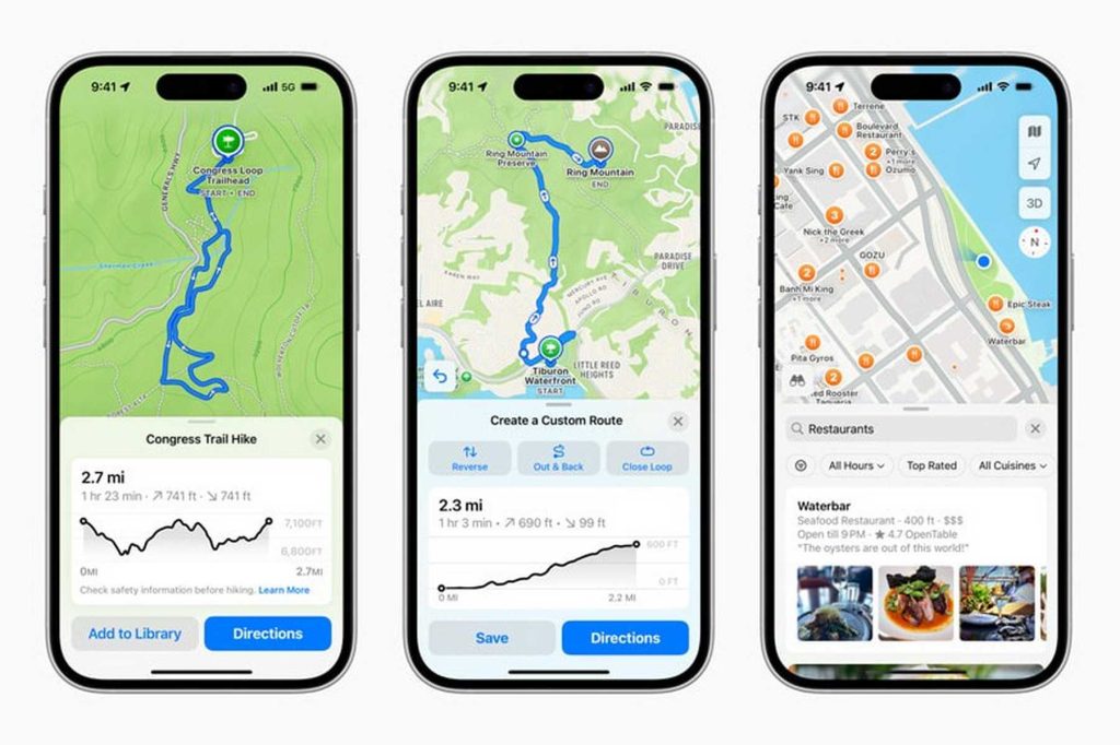 mappe di Apple per iPhone e iPad