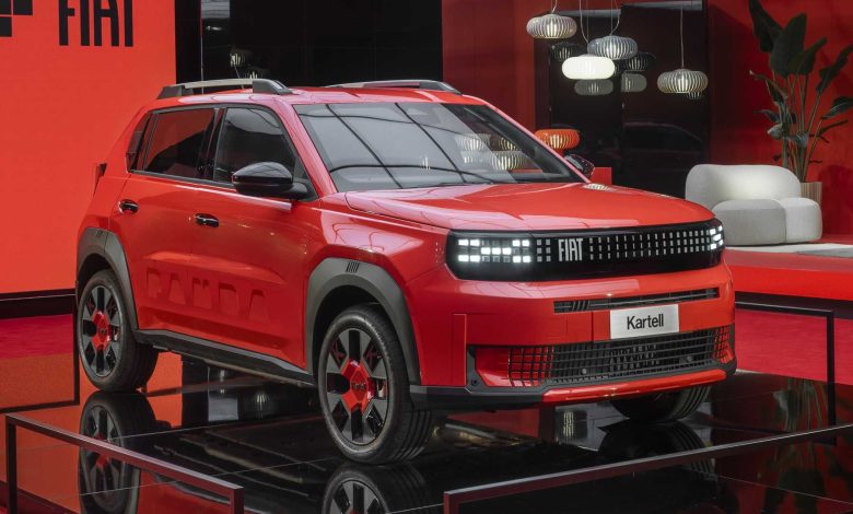 Fiat Grande Panda Kartell alla Milano Design Week