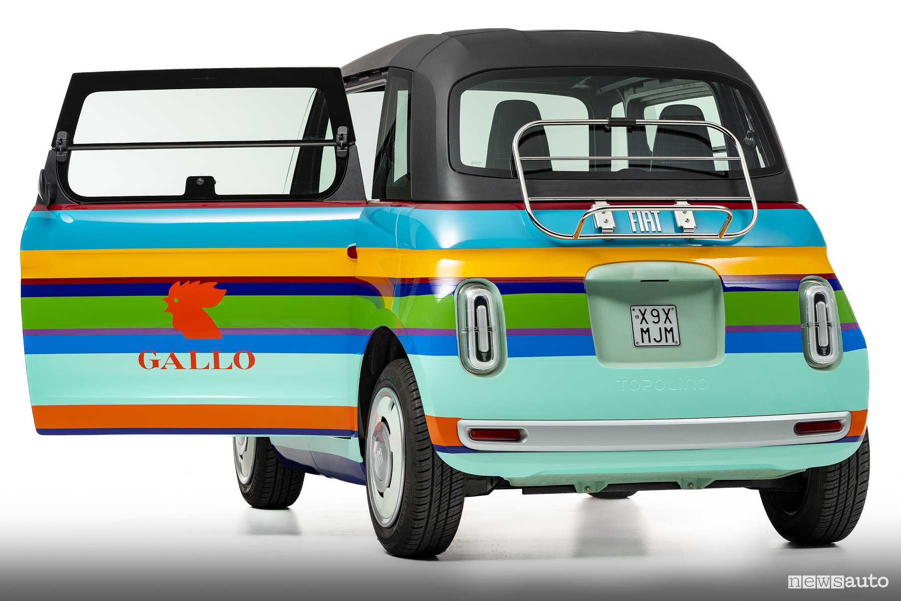 Fiat Topolino Gallo posteriore 3/4