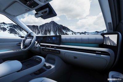 Hyundai Nexo plancia abitacolo