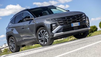 Hyundai Tucson plug-in hybrid anteriore 3/4