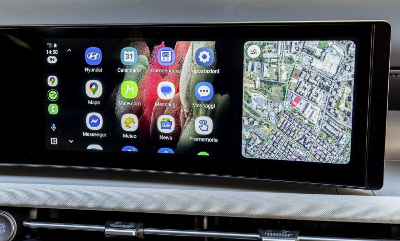 Hyundai Tucson plug-in hybrid display infotainment Android Auto