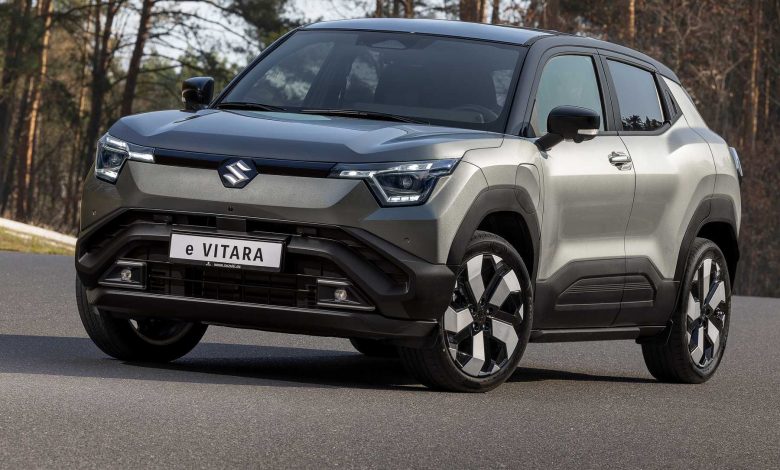 Suzuki e Vitara anteriore 3/4 la novità al Salone di Torino