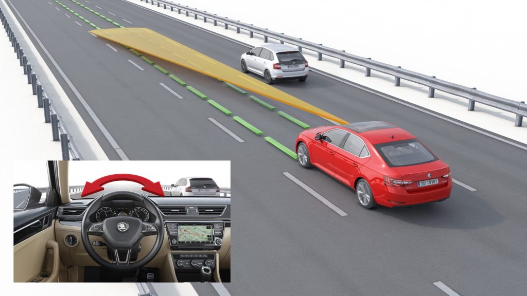 Il lane Assist è una funzione dell'Adas