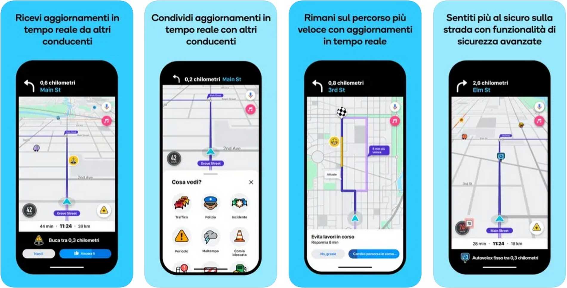 App Waze app di navigazione per iOS e Android