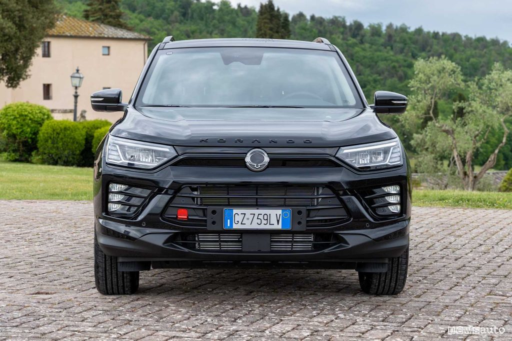 KGM Korando frontale