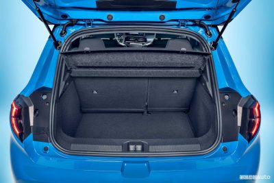 Nuova Nissan Micra EV bagagliaio