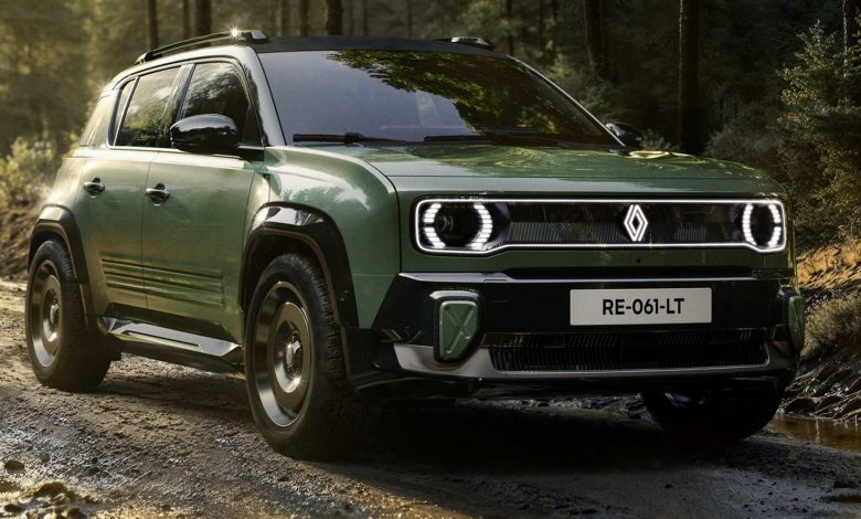 Renault 4 Savane 4x4 Concept anteriore 3/4