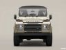 Classic Defender V8 Soft Top visto frontale