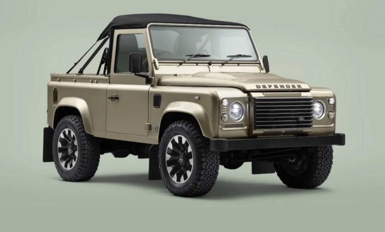 Classic Defender V8 Soft Top